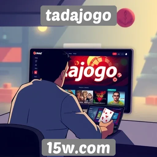 experiência do usuário no site tadajogo é destacada